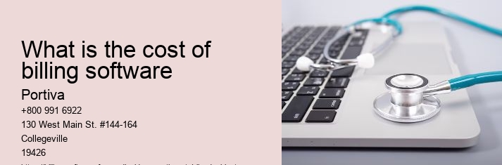 What is the cost of billing software