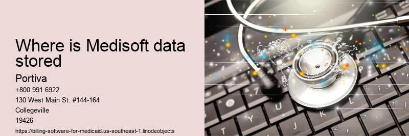 Where is Medisoft data stored